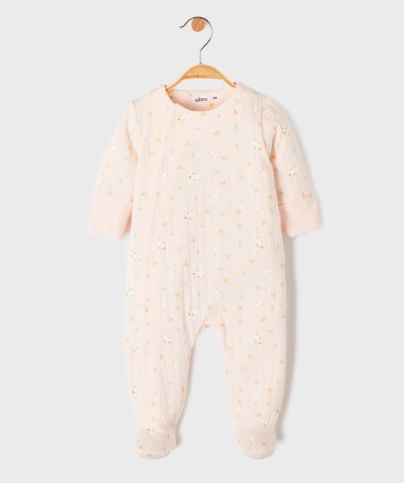Ensemble 3 pièces bavoir, body et pyjama bébé vue4 - GEMO(BB COUCHE) - GEMO