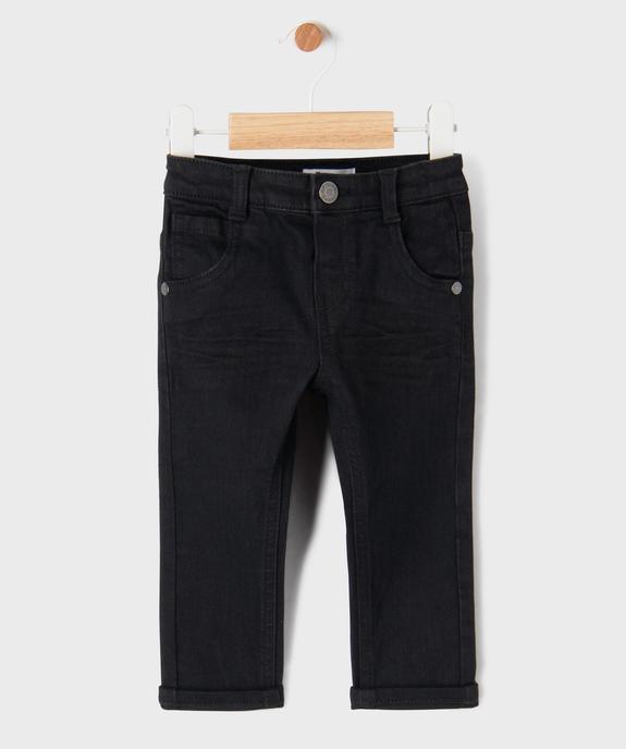 Jean slim extensible bébé garçon vue1 - GEMO 4G BEBE - GEMO