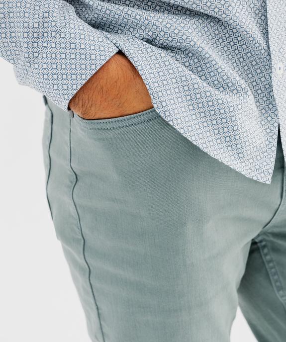 Jean Straight coloré homme vue2 - GEMO 4G HOMME - GEMO