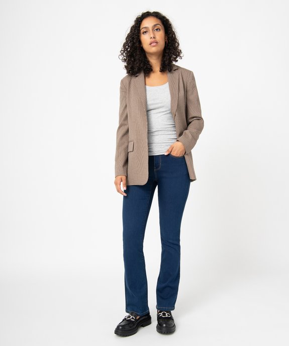 Jean coupe Bootcut taille normale femme vue5 - GEMO 4G FEMME - GEMO