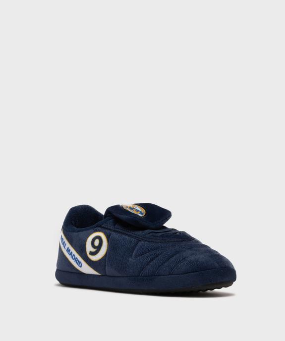 Chaussons inspiration chaussures de foot garçon - Real Madrid vue2 - REAL MADRID - GEMO