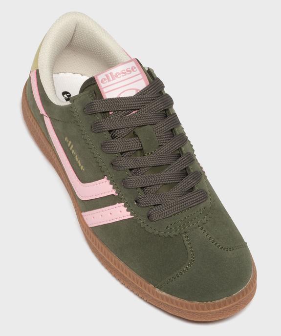 Baskets à lacets avec empiècements scintillants femme - Ellesse vue5 - ELLESSE - GEMO