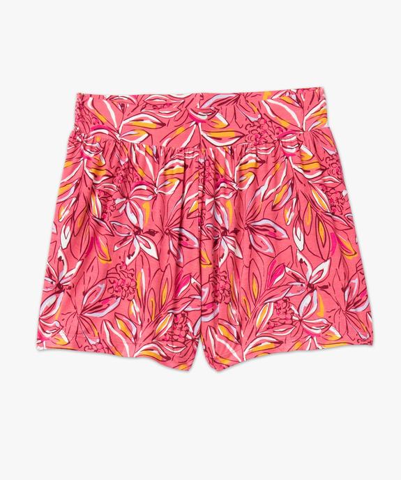 Short de pyjama femme ample à motifs  vue4 - GEMO(HOMWR FEM) - GEMO