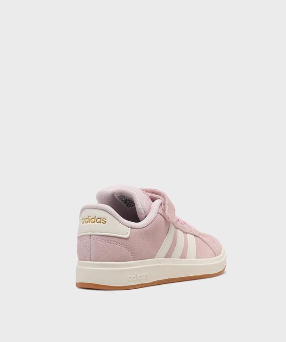 Baskets Grand Court 00S fille - Adidas vue4 - ADIDAS - GEMO