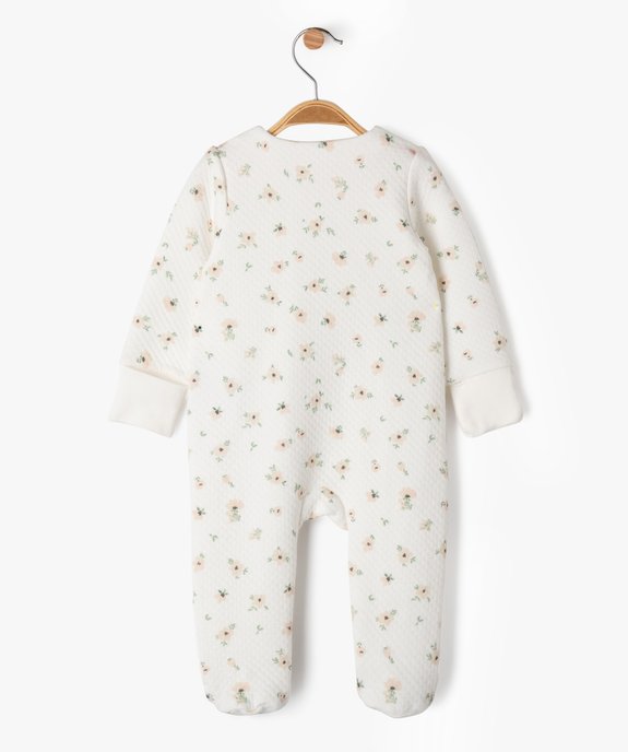 Ensemble 3 pièces pyjama + body manches longues + bavoir bébé vue6 - GEMO(BB COUCHE) - GEMO