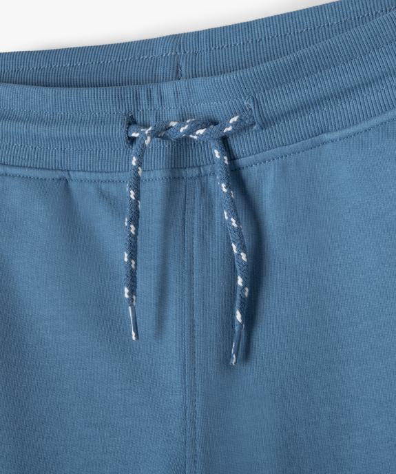 Bermuda en maille à taille élastiquée garçon vue2 - GEMO (JUNIOR) - GEMO