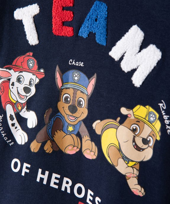 Sweat garçon chaud à capuche doublée - La Pat'Patrouille vue3 - PAT PATROUILLE - GEMO