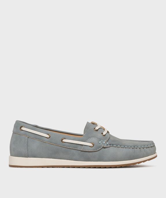 Chaussures bateau spécial confort femme vue1 - G'FLEX - GEMO