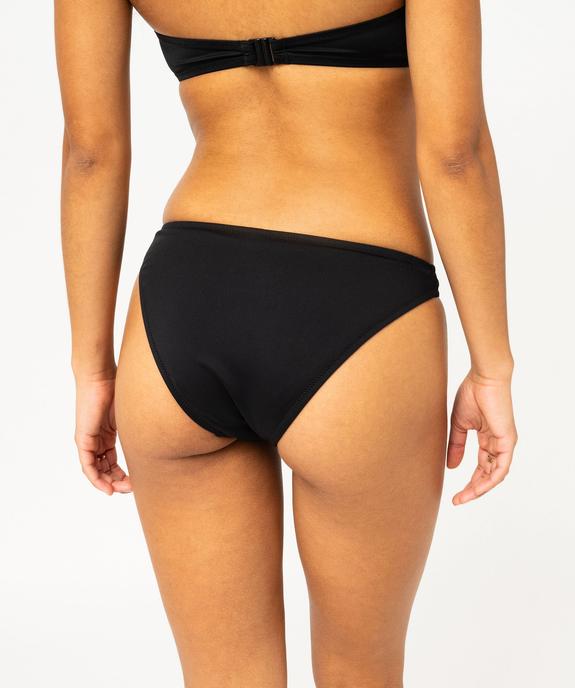 Bas de maillot de bain forme culotte femme vue2 - GEMO 4G FEMME - GEMO