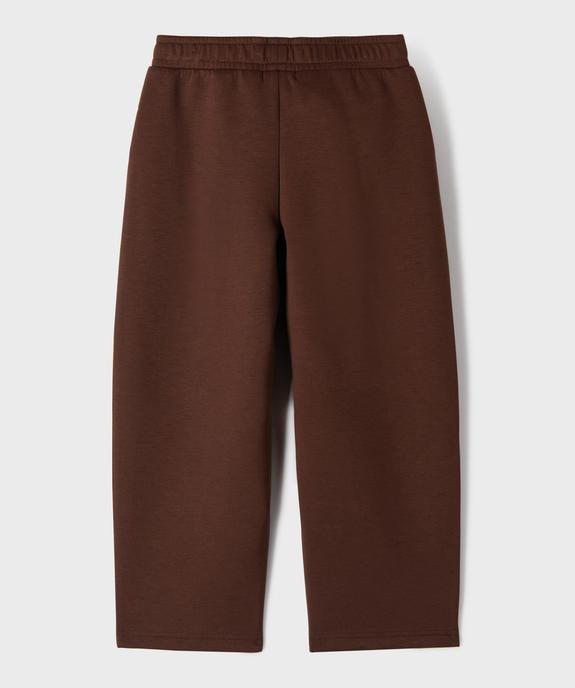 Pantalon de jogging fluide fille vue6 - GEMO (ENFANT) - GEMO