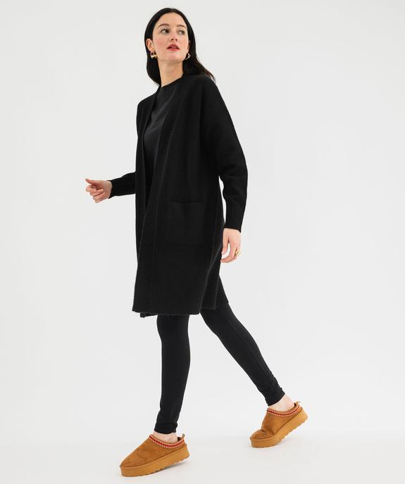 Gilet long porté ouvert femme vue5 - GEMO(FEMME PAP) - GEMO