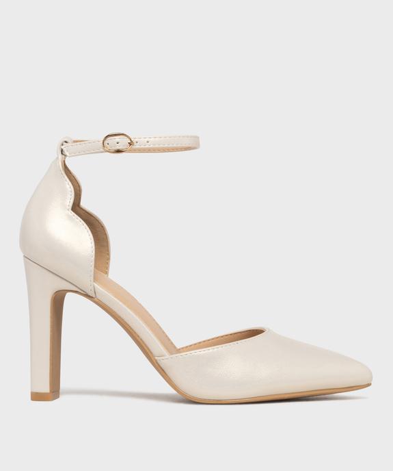 Escarpins irisés à talon haut et bout pointu femme - Valentina Baldano vue1 - VALENTINA BALDA - GEMO