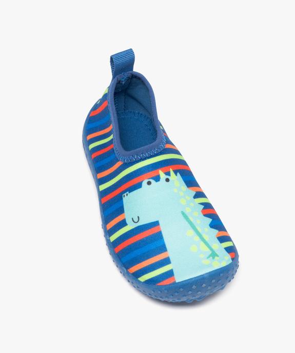 Chaussures aquatiques souples et légères garçon vue5 - GEMO (PLAGE) - GEMO