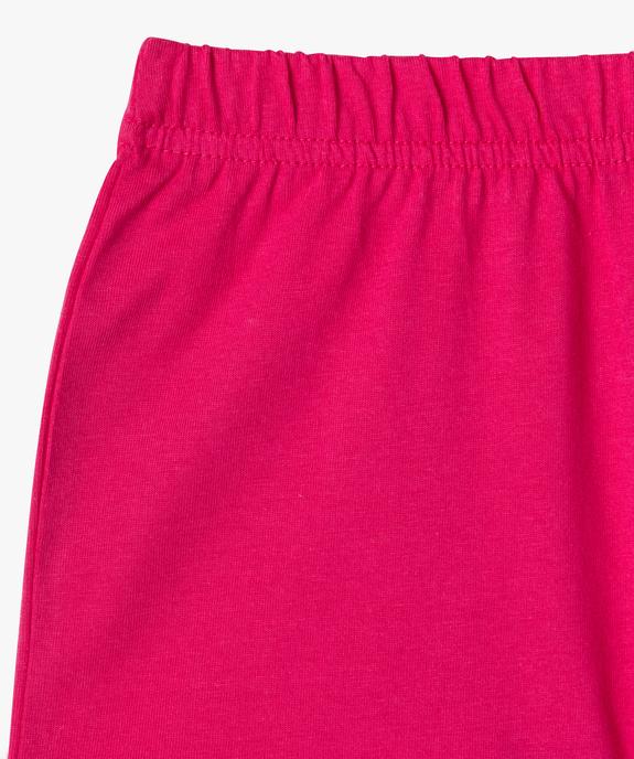 Pyjashort avec motif animal fille vue3 - GEMO (ENFANT) - GEMO