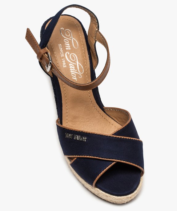 Sandales femme à semelle bicolore - Tom Tailor vue5 - TOM TAILOR - GEMO