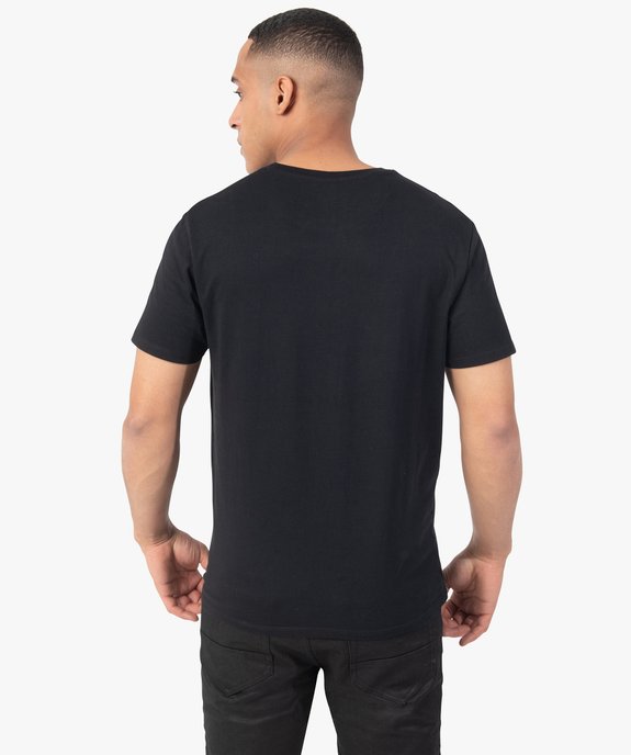 Tee-shirt homme à manches courtes imprimé - Queen vue3 - QUEEN - GEMO