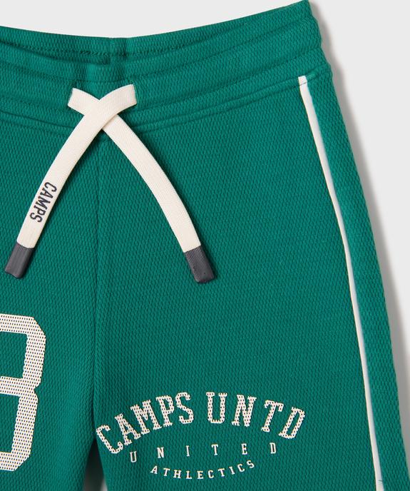 Ensemble 2 pièces short + tee-shirt bébé garçon - Camps United vue3 - CAMPS GEMO FOR GOOD - GEMO