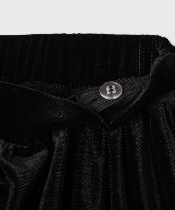 Jupe ballon en velours fille vue2 - GEMO (ENFANT) - GEMO