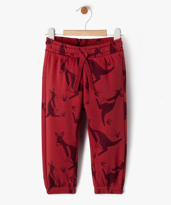 Pantalon de jogging imprimé bébé garçon vue1 - GEMO(BEBE DEBT) - GEMO