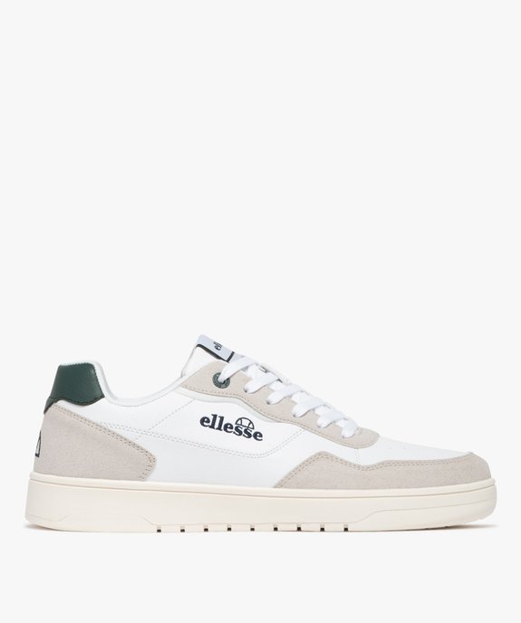 Baskets homme bi-matières à lacets style rétro - Ellesse vue1 - ELLESSE - GEMO