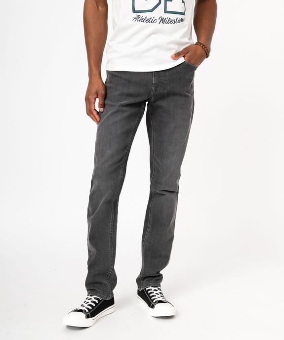 Jean écoresponsable coupe slim homme vue1 - GEMO 4G HOMME - GEMO