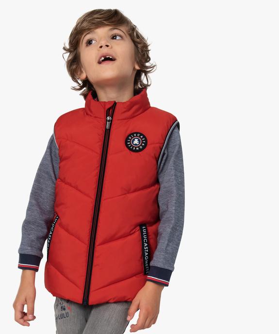 Doudoune garçon  sans manches – Lulu Castagnette vue1 - LULUCASTAGNETTE - GEMO