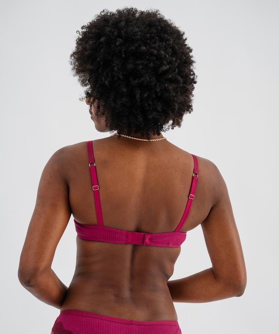 Soutien-gorge triangle sans armatures à bonnets moulés femme - LuluCastagnette vue2 - LULUCASTAGNETTE - GEMO