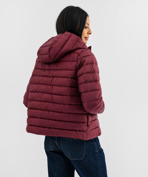 Doudoune légère à capuche femme vue3 - GEMO 4G FEMME - GEMO