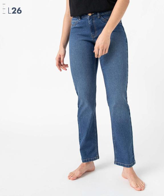 Jean femme coupe Regular stretch - L26 vue1 - GEMO 4G FEMME - GEMO
