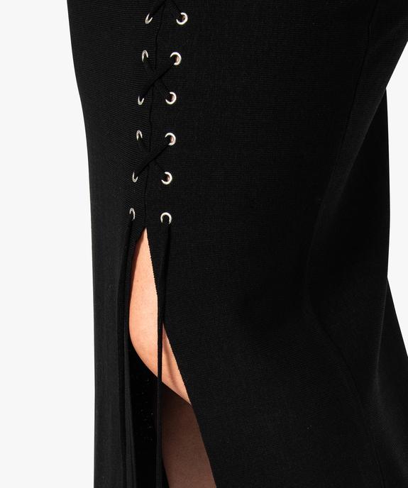 Jupe femme longue en maille - Gémo x Lalaa Misaki vue2 - GEMO (G TAILLE) - GEMO