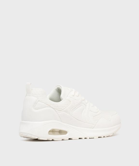 Baskets esprit running en mesh à bulle d'air homme - 5 Miles vue4 - 5 MILES - GEMO