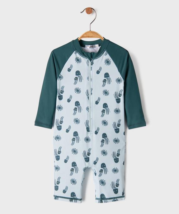 Maillot de bain combinaison motifs marins bébé garçon vue1 - GEMO(BEBE DEBT) - GEMO