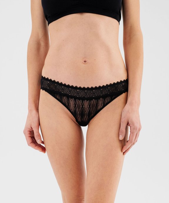 String en dentelle femme vue5 - GEMO(HOMWR FEM) - GEMO