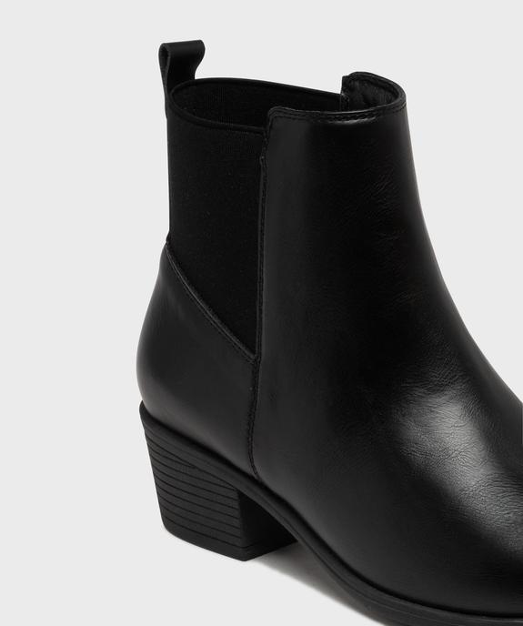 Bottines à talon avec élastique à la cheville femme - Valentina Baldano vue6 - VALENTINA BALDA - GEMO