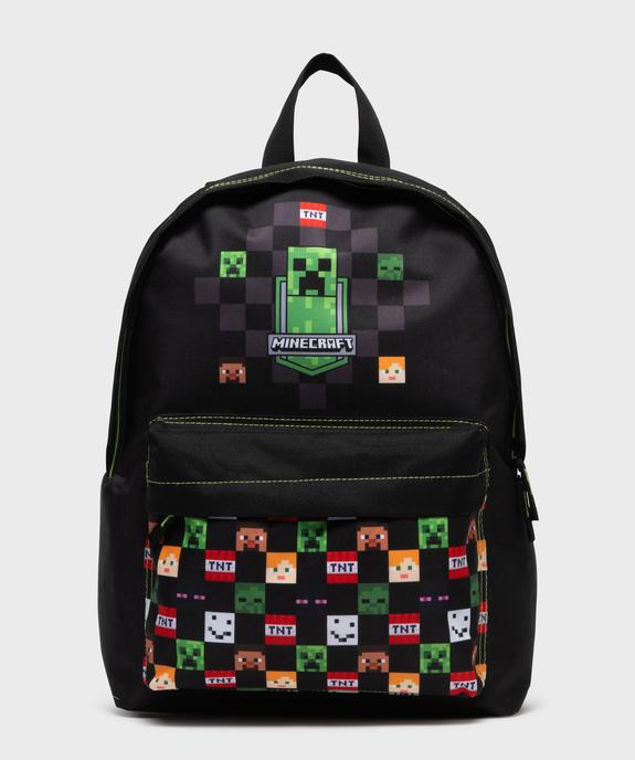 Sac à dos en toile imprimée enfant - Minecraft vue1 - MINECRAFT - GEMO