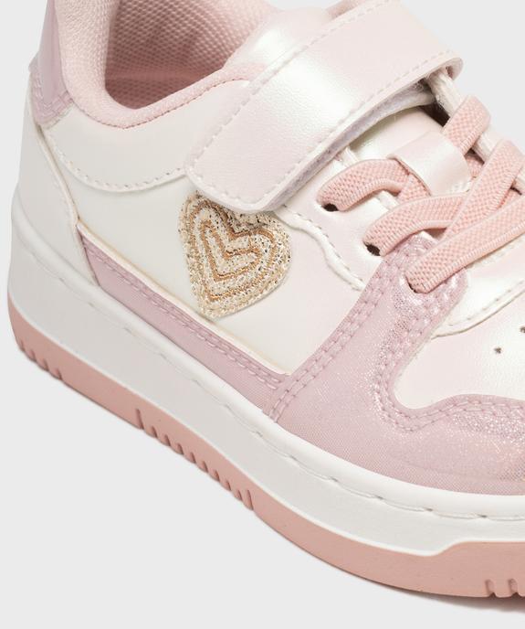 Baskets à scratch dessus irisé fille - Lovely Wings vue6 - LOVELY WINGS - GEMO