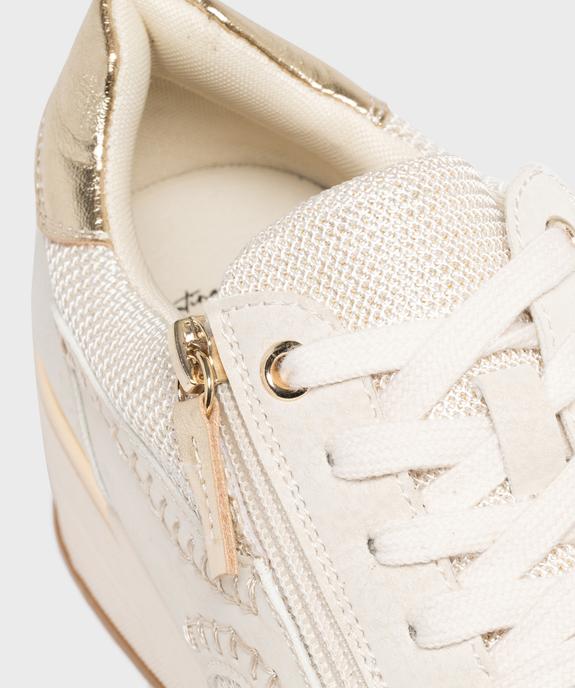 Baskets jogger à talon compensé femme - Valentina Baldano vue6 - VALENTINA BALDA - GEMO