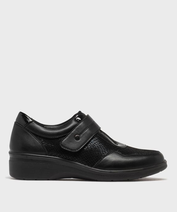 Chaussures confort fermeture à scratch femme vue1 - G'FLEX - GEMO