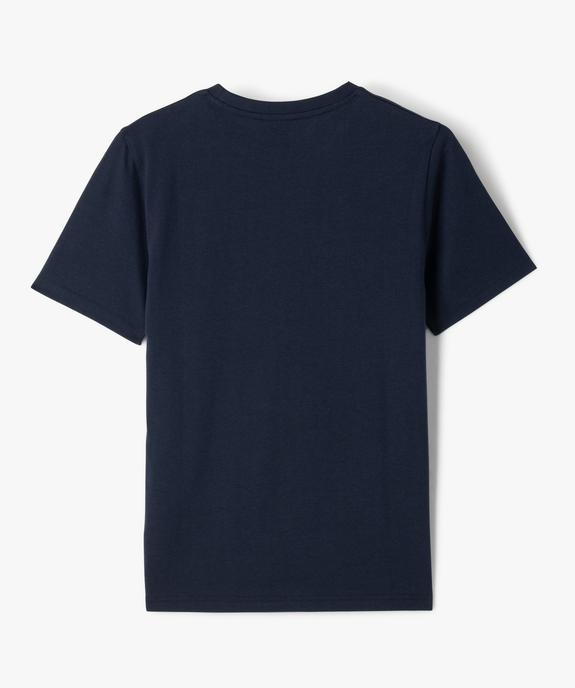 Tee-shirt manches courtes imprimé skate garçon vue3 - GEMO 4G GARCON - GEMO