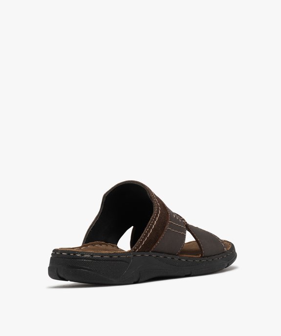 Mules confort à large bride homme vue4 - G'FLEX - GEMO