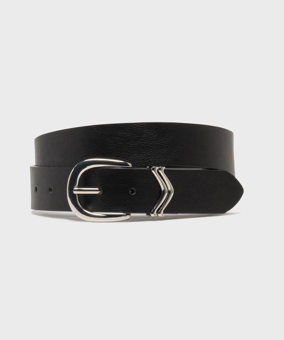 Ceinture lisse à passants fantaisie femme vue1 - GEMO (ACCESS) - GEMO