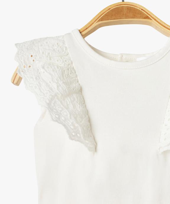 Ensemble 3 pièces body, jupe et bandeau cheveux bébé fille vue3 - GEMO(BB COUCHE) - GEMO