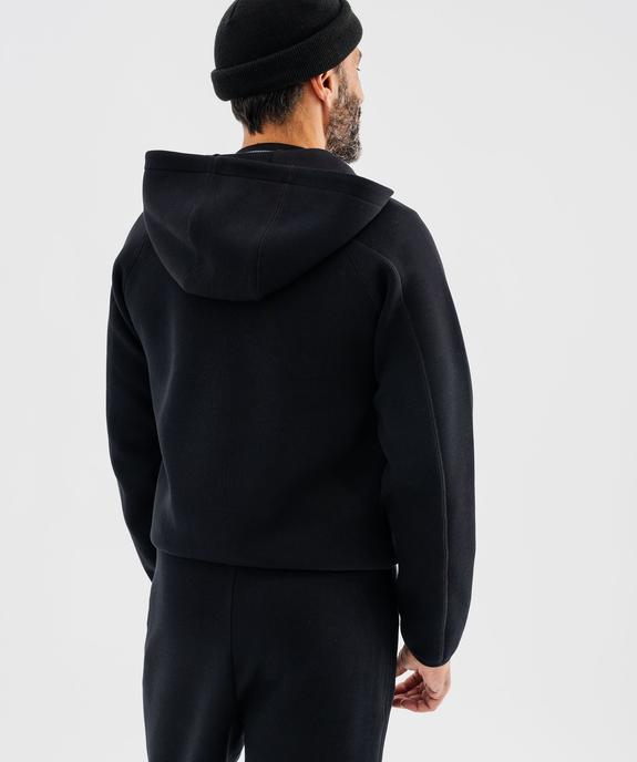 Sweat zippé à capuche spécial sport homme vue4 - GEMO (HOMME) - GEMO