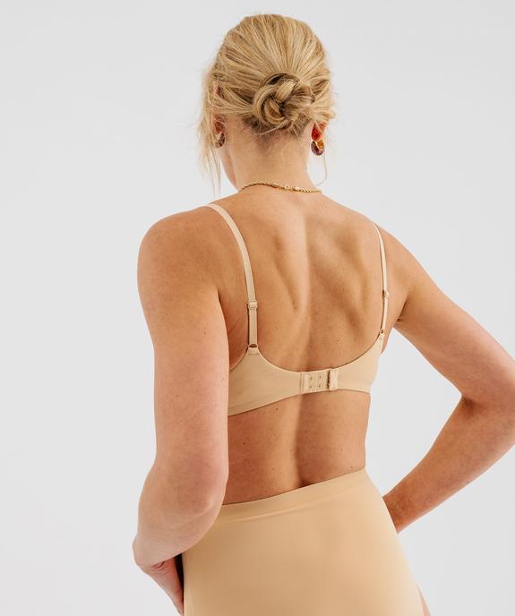 Soutien-gorge corbeille en microfibre femme vue2 - GEMO(HOMWR FEM) - GEMO