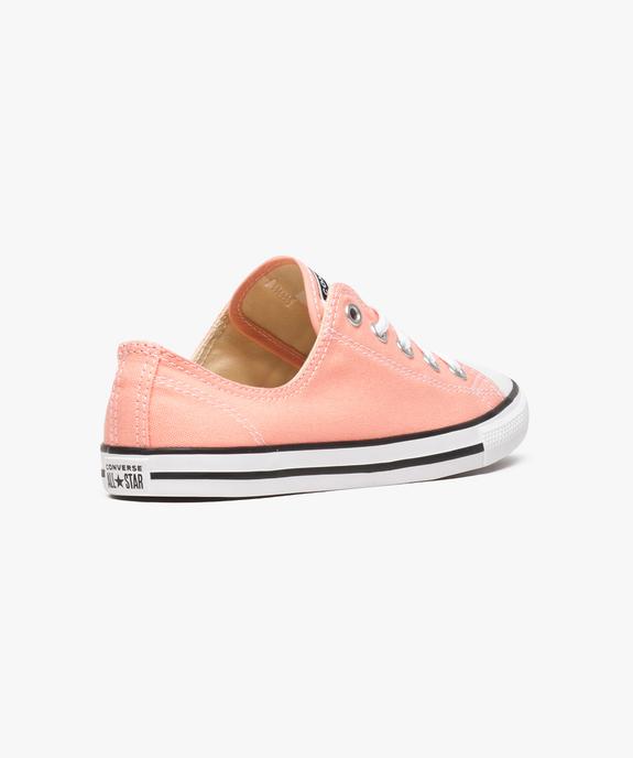 Baskets basses en toile - Converse Chuck Taylor All Star Dainty vue4 - CONVERSE - GEMO
