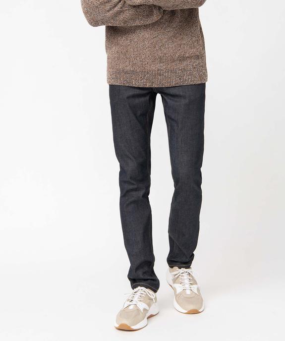 Jean homme coupe Slim en stretch vue1 - GEMO (HOMME) - GEMO