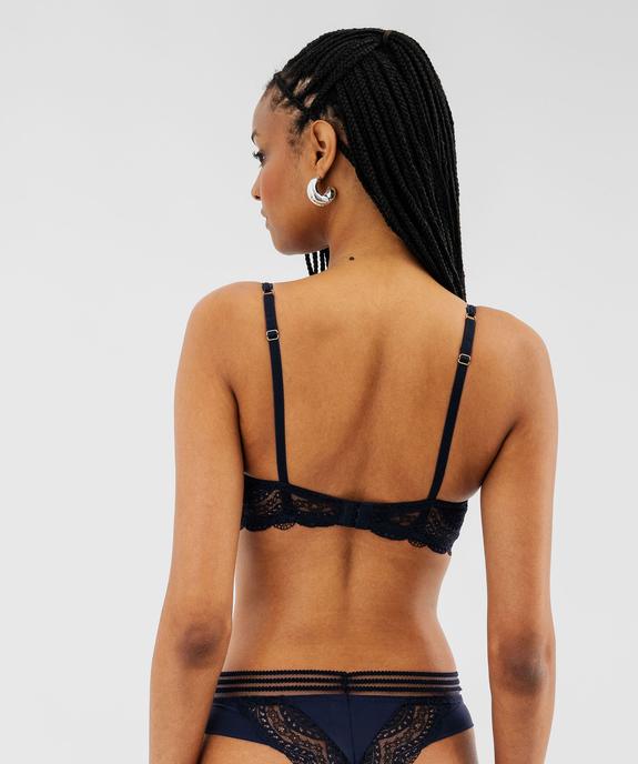 Soutien-gorge push-up à bonnets paddés avec armatures femme vue2 - GEMO(HOMWR FEM) - GEMO