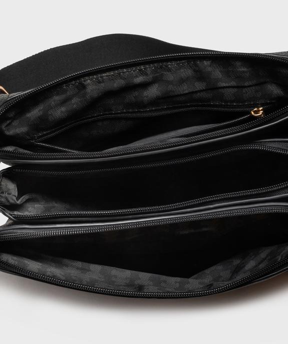 Sac besace avec bandoulière amovible femme - LuluCastagnette vue4 - LULUCASTAGNETTE - GEMO