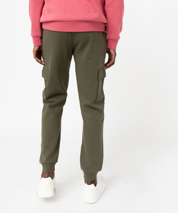 Pantalon de jogging coupe cargo homme vue5 - GEMO (HOMME) - GEMO
