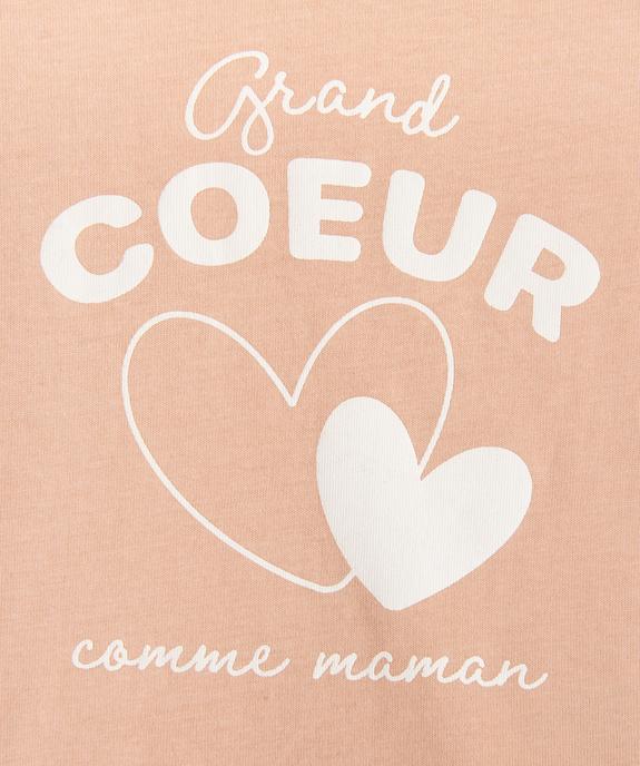 Tee-shirt manches longues imprimé bébé fille vue2 - GEMO 4G BEBE - GEMO